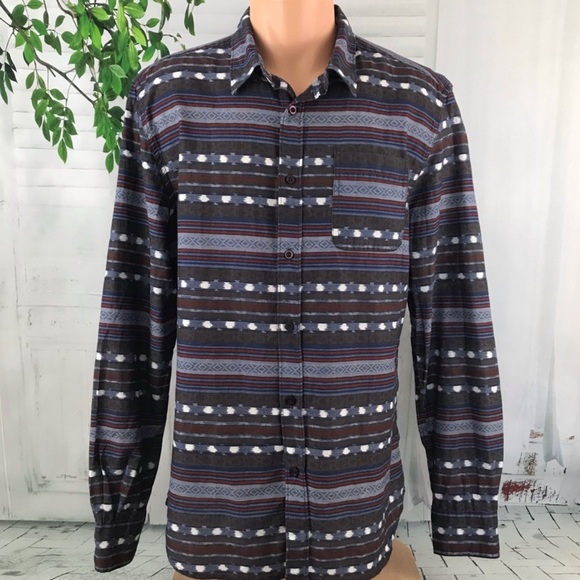 Carbon Other - Carbon Men’s Slim Fit Southwestern Print Shirt